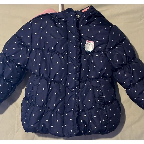 Carter's Other - Carters Child Of Mine Heavy Coat With Hood‎ 12 Mths Very Cute